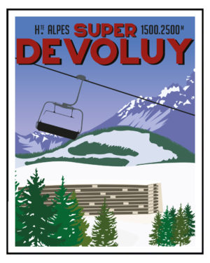 Affiche et Poster de SuperDevoluy