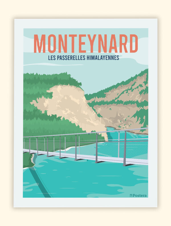 Tableau des Passerelles du Monteynard - Vercors