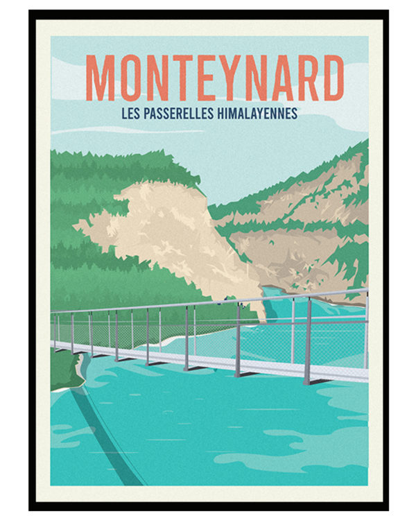 Tableau des Passerelles du Monteynard