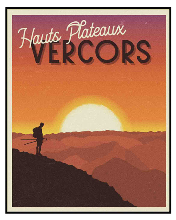 Tableau des Plateaux du Vercors