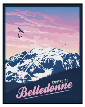 Affiche Poster de Belledonne