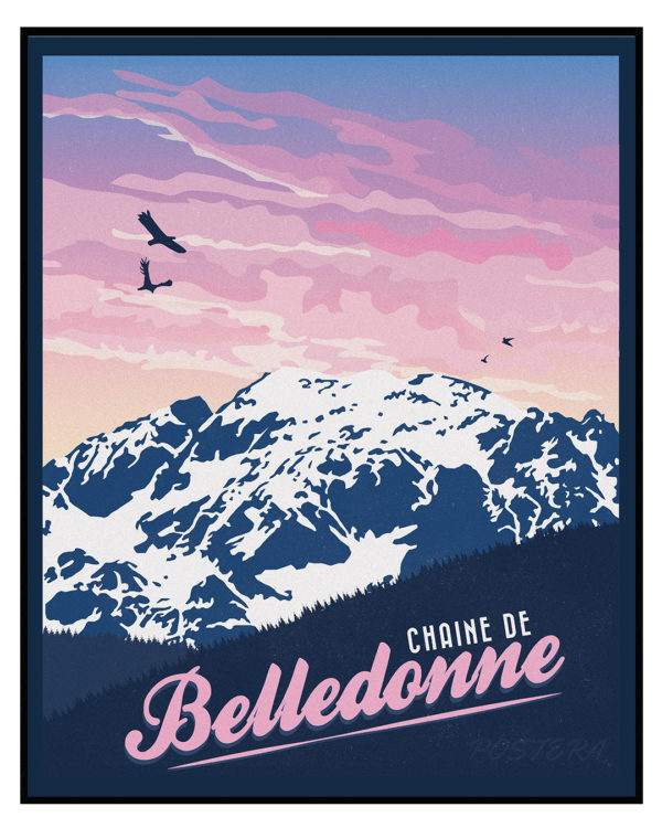 Affiche Poster de Belledonne