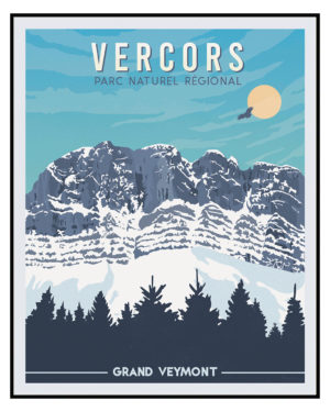 Affiche du Vercors Grand Veymont