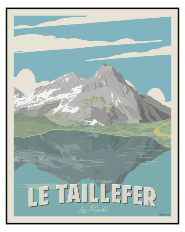 Affiche du Taillefer - Lac Fourchu