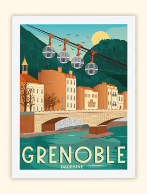 Tableau Poster Grenoble