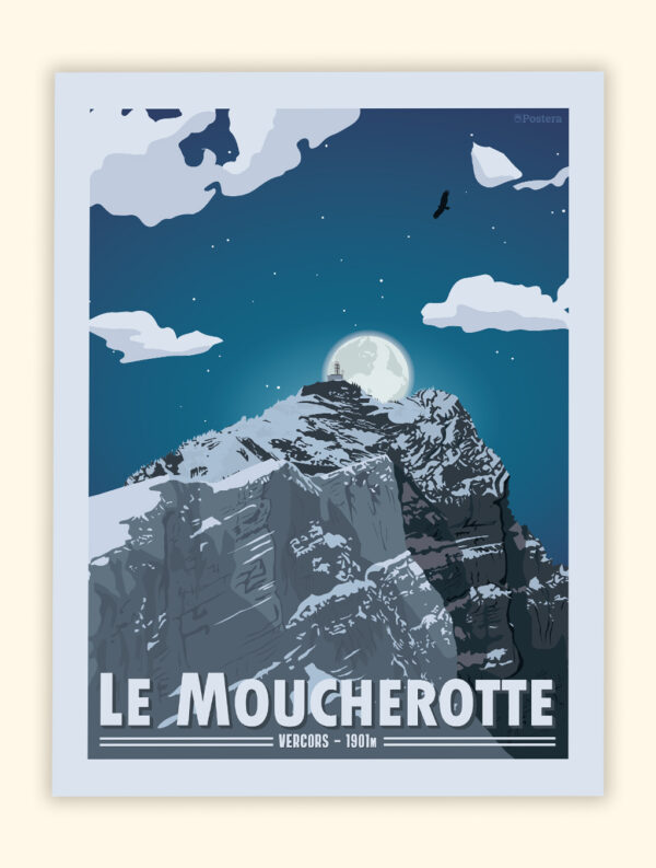 Affiche Poster du Moucherotte - Vercors