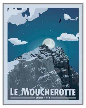Affiche Poster du Moucherotte - Vercors