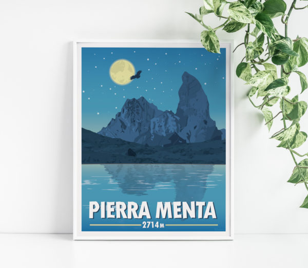 Affiche Poster de la Pierra Menta