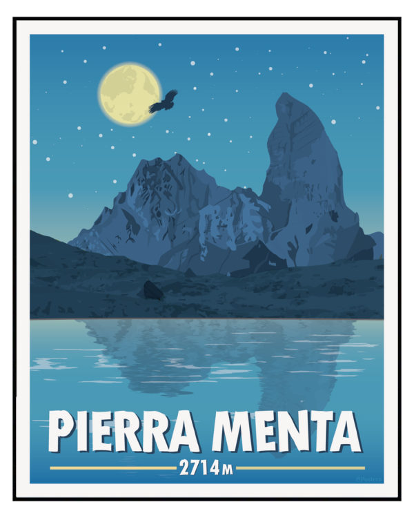 Affiche Poster de la Pierra Menta
