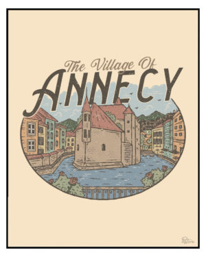 Poster Affiche Annecy