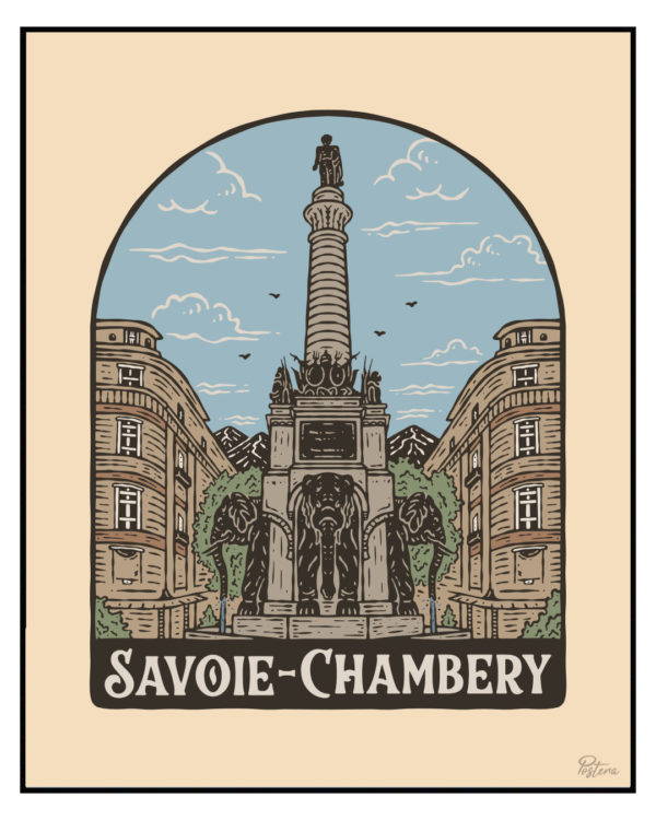 Affiche Poster Chambéry