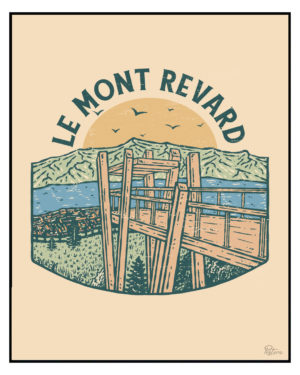 Poster Affiche du Mont Revard