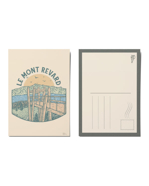 Carte Postale du Mont Revard