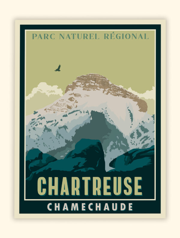 Tableau Poster de la Chartreuse