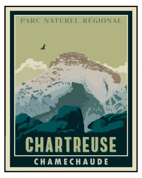 Affiche Poster de la Chartreuse Chamechaude