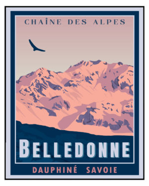 Affiche Poster de Belledonne