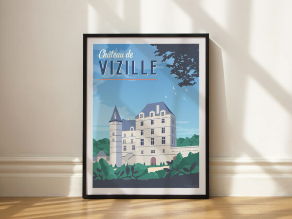 Affiche Poster du Château de Vizille