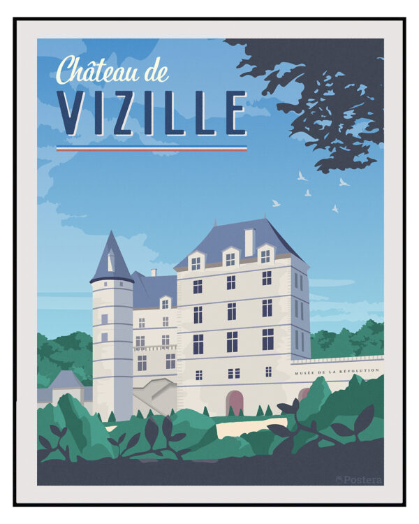 Affiche Poster du Château de Vizille