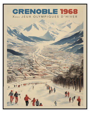 Affiche et Poster de Grenoble 196 : Triomphe Alpin