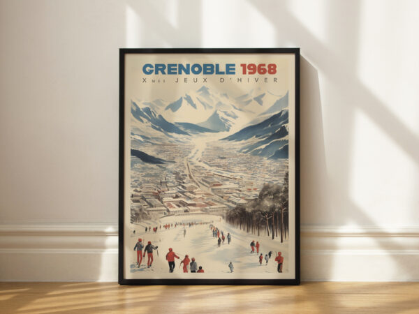 Affiche et Poster de Grenoble 196 : Triomphe Alpin