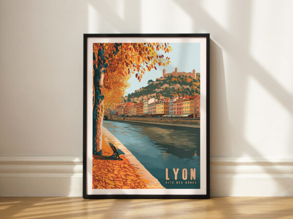 Affiche et Poster de Lyon Cité des Gones