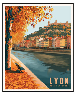 Affiche et Poster de Lyon Cité des Gones