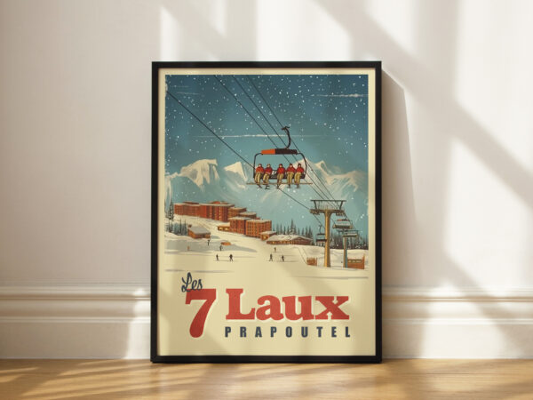 Affiche Poster des 7 Laux - Prapoutel
